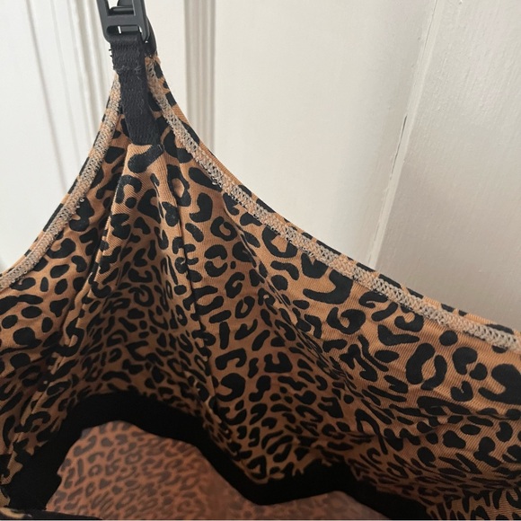 Storq Nursing Dress in Leopard Print NWOT - Picture 3 of 6
